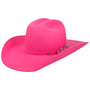 Chapéu Western Punchy by Bailey 1922 rosa neon