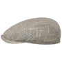 Boné Plano Sustainable Linen Mix Driver by Stetson branco creme
