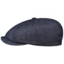 Boné Plano Hatteras Denim Cashmere by Stetson azul marinho