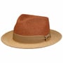 Chapéu de Ráfia Twotone Toyo Fedora by Stetson natureza - vermelho