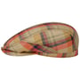 Boné Plano Rescola Driver by Stetson bege - vermelho