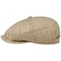 Boné Plano Hatteras Linen Mix Stripe by Stetson bege