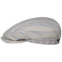 Boné Plano Tesrick Stripe Driver by Stetson bege - azul