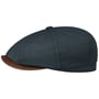 Boné Plano Hatteras Waxed Cotton Linen by Stetson azul marinho