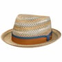 Chapéu de Palha Bellano Toyo Player by Stetson bege - azul