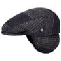 Boné Plano John Hanley Lambswool by Lierys azul marinho