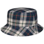 Chapéu Caroma Check Bucket by JJ Hats azul