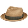 Chapéu de Ráfia Crochet Fedora by JJ Hats natureza
