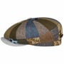 Boné Plano Hatteras Barista Patchwork by Stetson castanho