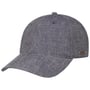 Boné de Linho com Proteção UV by Stetson azul manchado