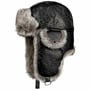Gorro Aviador Metallic by McBURN cinzento escuro