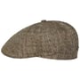 Boné Plano Claverford 8 Panel by Stetson bege - manchado