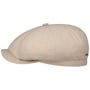 Boné de Linho Hatteras 8 Panel by Stetson bege
