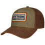 Boné de Couro Retro Stripes by Stetson castanho