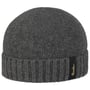 Gorro de Caxemira Uni by Borsalino cinzento escuro