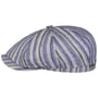Boné Plano Hatteras Docado Stripe by Stetson azul - azul marinho