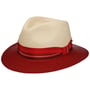 Chapéu Panamá Calviro Traveller by Stetson natureza - vermelho