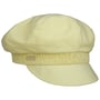 Boné Newsboy Uni Chambray by Seeberger amarelo pastel