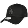 Boné 9Forty Metallic Logo Dodgers by New Era preto