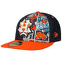 Boné 59Fifty Astros Comic by New Era azul marinho