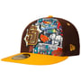 Boné 59Fifty Padres Comic by New Era castanho escuro