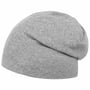 Beanie Cotton Jersey Stripes by Lipodo cinzento claro