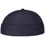 Gorro Docker Cotton Denim by Lipodo azul marinho