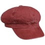 Boné Newsboy Uni Washed Cotton by Lipodo vermelho