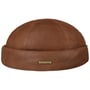 Gorro Docker Goat Velour by Stetson castanho claro