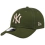 Boné 9Forty Yankees Essential by New Era azeitona