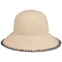 Chapéu de Palha Wide Brim Cloche by Seeberger natureza