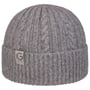 Gorro Merino Cable Knit by Gebeana cinzento