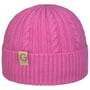 Gorro Merino Cable Knit by Gebeana cor-de-rosa