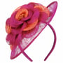 Fascinador Flower by bedacht cor-de-rosa