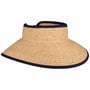 Viseira Contrast Edge by Lierys natureza - azul marinho