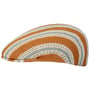 Boné Plano Resort Stripe 504 by Kangol castanho claro