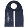Cachecol Wordmark by bugatti azul marinho
