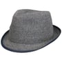 Chapéu de Palha Crenford Trilby by bugatti azul marinho