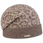 Gorro de Lã Fresada Namara Leão by Seeberger bege