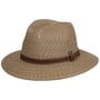 Chapéu de Palha Fine Twotone Traveller by Lipodo natureza - castanho