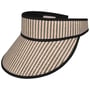 Viseira Newport by Brixton preto - branco creme