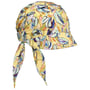 Bandana com Viseira Leaves by Loevenich mostarda