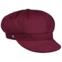 Boné Newsboy com Caxemira Silby by Lierys bordeaux