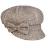 Boné Newsboy com Lantejoulas Vallera by Lierys bege