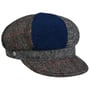 Boné Newsboy Patchwork Wool by Lierys azul