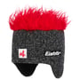 Gorro Cocker Skipool Ski Austria by Eisbär antracite - vermelho