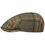 Boné Plano Kent Yorven Check by Stetson azeitona - manchado