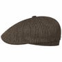 Boné Plano 8 Panel Carston by Stetson bege - castanho
