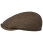 Boné Plano Herringbone Vintage Driver by Stetson castanho-azeitona