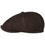 Boné Plano Hatteras Goat Oily Touch by Stetson castanho escuro